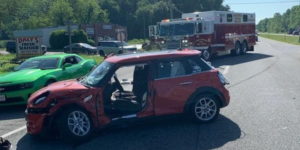Motor Vehicle Accident in Mechanicsville Sends One to Hospital