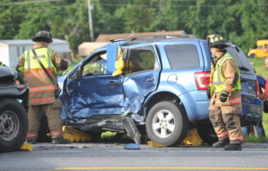 Minor Injuries Reported After Motor Vehicle Accident on Point Lookout Road in Callaway