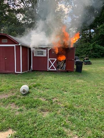 Shed Fire in Mechanicsville Under Investigation Southern 