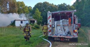 VIDEO: Trailer Fire in Ridge Under Investigation