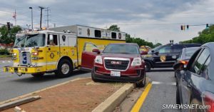 Elderly Male Transported to Hospital After Motor Vehicle Accident in California