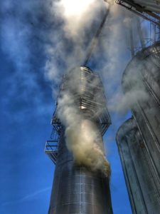 Grain Dryer Fire in Lothian