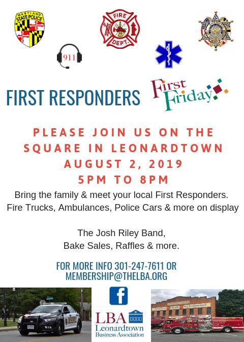 First Responder Friday in Leonardtown - Southern Maryland News Net ...