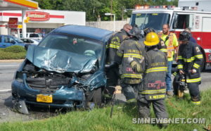 Suspected Impaired Driver Crashes into Three Cars in Hollywood