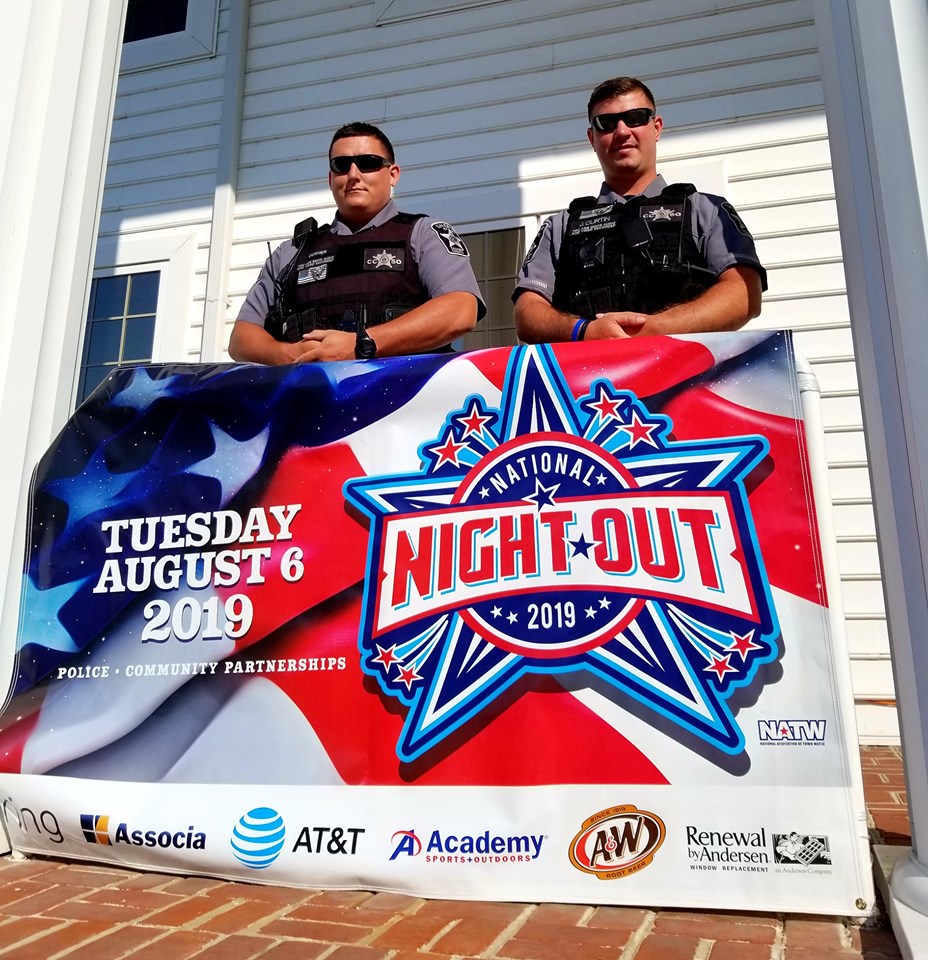 Calvert County Schedule for The 36th Annual National Night Out on