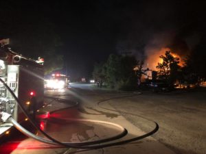 Trailer Fires in Waldorf Deemed Accidental After Power Line Falls on Roof