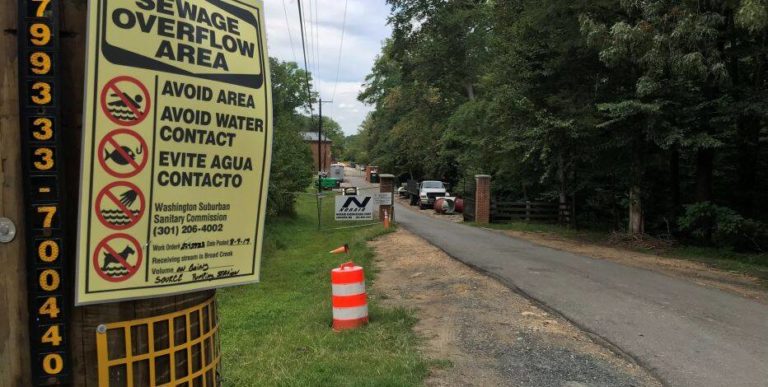 Over 5 Million Gallons Of Wastewater Overflow Into Broad Creek In 