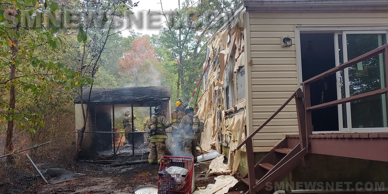 Firefighters Save House After Shed Catches on Fire in Lexington Park Southern Maryland News