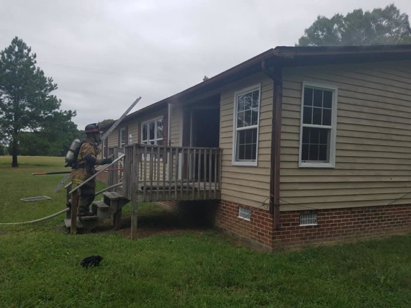 No Injuries Reported After House Fire in Bel Alton