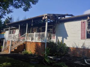 UPDATE: Dog Perishes and House Destroyed After Fire in Mechanicsville, Cause Still Under Investigation