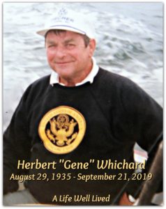 Herbert Gene Whichard, 84