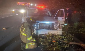 Alcohol Suspected in Single Vehicle Rollover in Great Mills