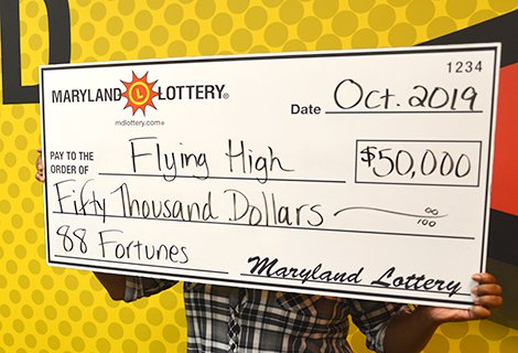 Even after claiming her $50,000 88 Fortunes® prize, “Flying High” said the reality of her situation was still sinking in.