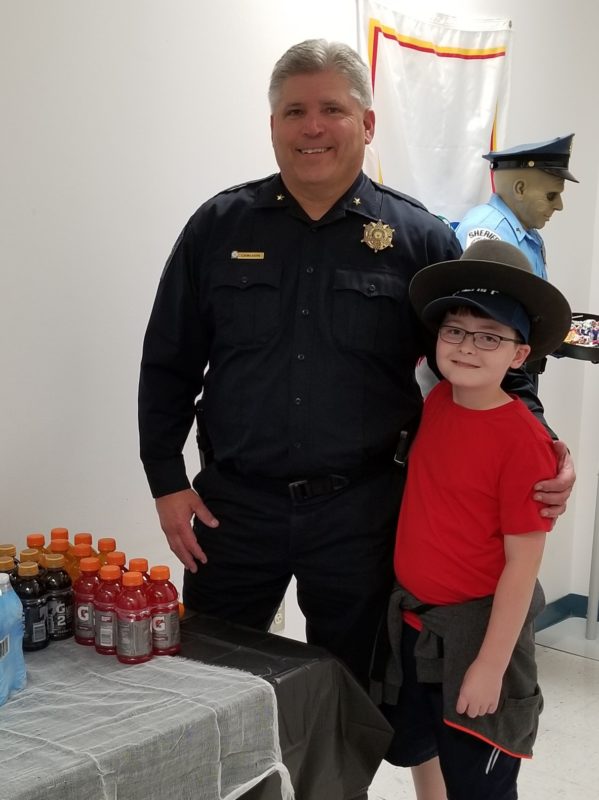 Halloween Donation to the Sheriff’s Office