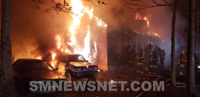 VIDEO: One Injured and Home Destroyed After Early Morning House Fire in California, State Fire Marshal Investigating