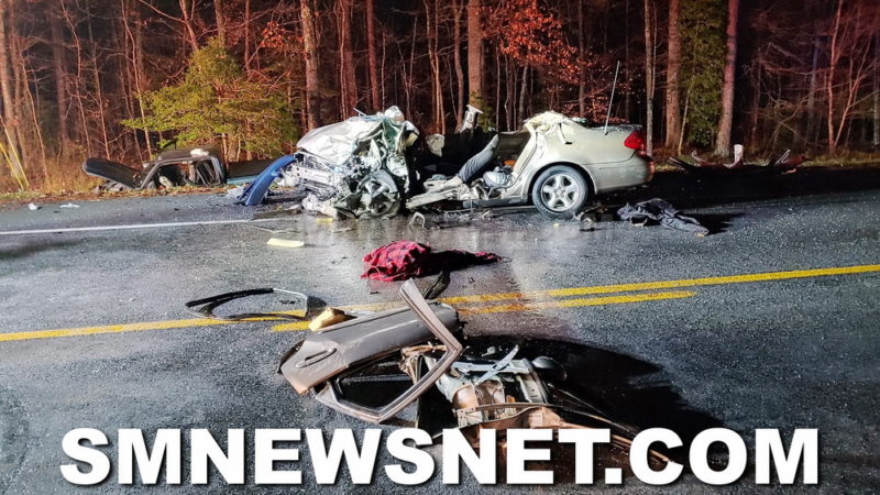 Early Morning Head-on Collision in Valley Lee Sends Two to Hospital