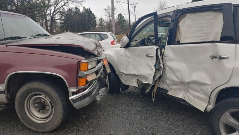 One Injured After Motor Vehicle Accident in Lexington Park