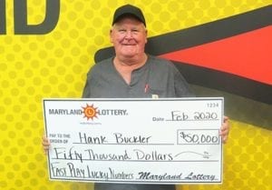 Family Member’s Suggestion Leads to $50,000 Fast Play Prize for St. Mary’s County Man