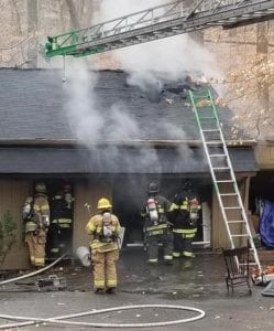 Firefighters Quickly Extinguish Garage Fire in Dunkirk