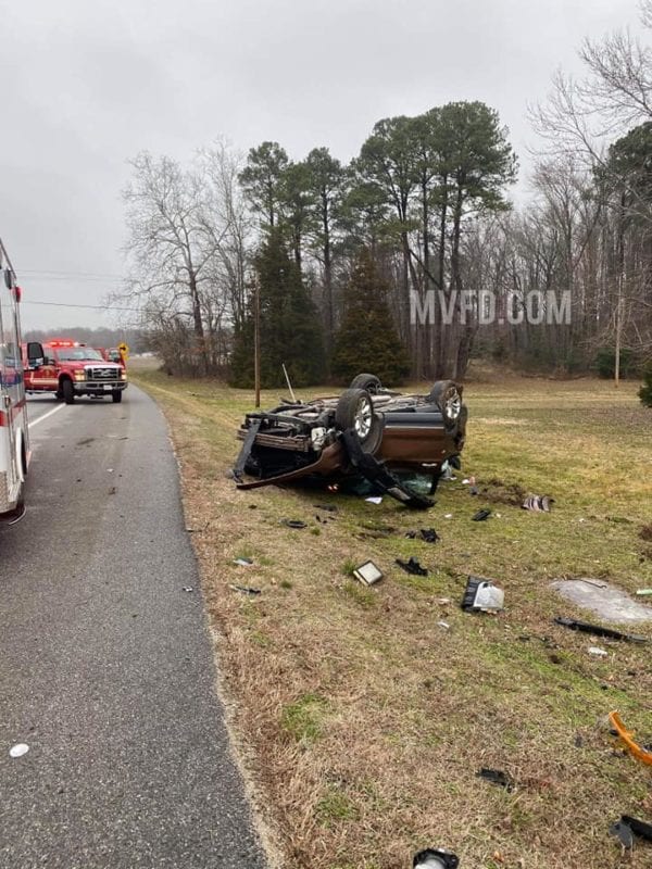 Two Injured, One Transported to Trauma Center After Head-on Collision in Mechanicsville