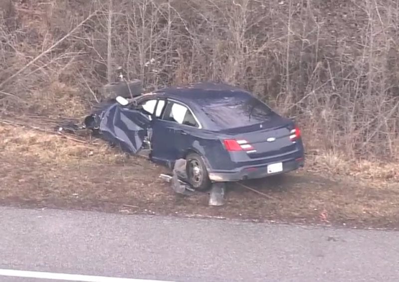 Minor Injuries Reported After Charles County Police Officer Involved in