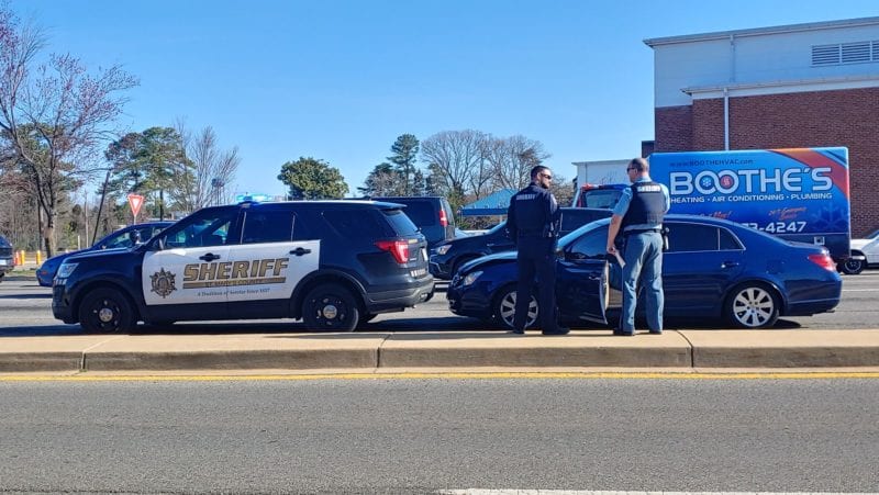 No Injuries Reported After St. Mary’s County Sheriff’s Deputy Involved in Motor Vehicle Collision in Lexington Park