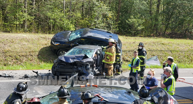 Second Collision on St. Andrew’s Church Road in Less Than Two Hours Leaves Three Injured After Four Vehicle Pileup in California