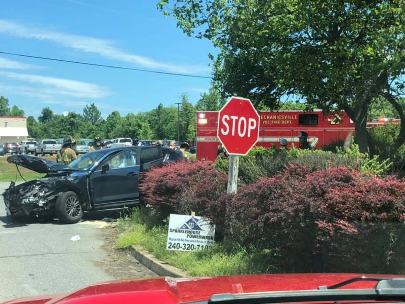 Two Injured, One Flown to Trauma Center After Motor Vehicle Collision Involving Motorhome in Charlotte Hall