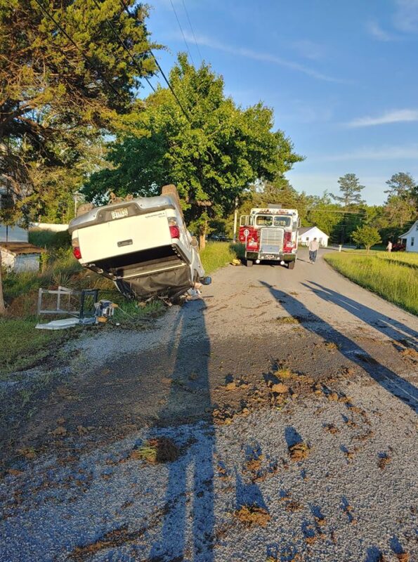 Police Investigating Single Vehicle Rollover in Avenue, Occupant Fled Scene Prior to Arrival of First Responders