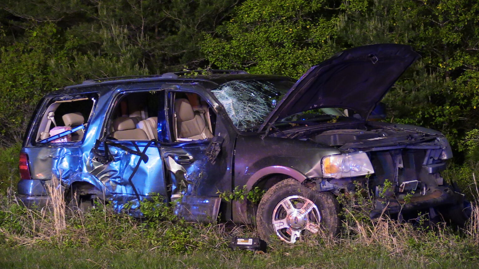 VIDEO Two Transported to Trauma Center After Serious Motor Vehicle