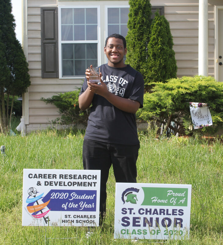 Reginald Black Named 2020 Career Research and Development Student of the Year