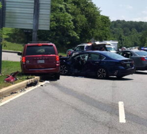 Two Injured, One Flown After Motor Vehicle Collision in Leonardtown