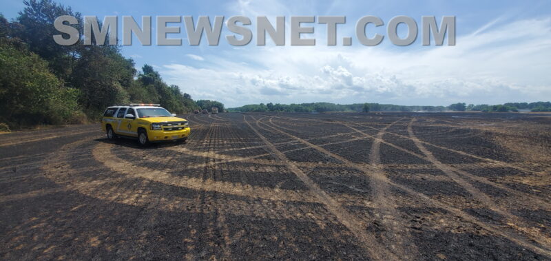 Firefighters Respond to Large Field Fires in St. Mary’s City, No Injuries Reported