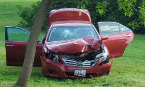 Motor Vehicle Crash in Great Mills Sends Female Passenger to Trauma Center