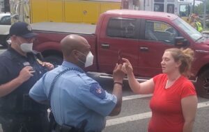 VIDEO: Impaired Hollywood Woman Arrested at the Scene of Three Car Accident in California