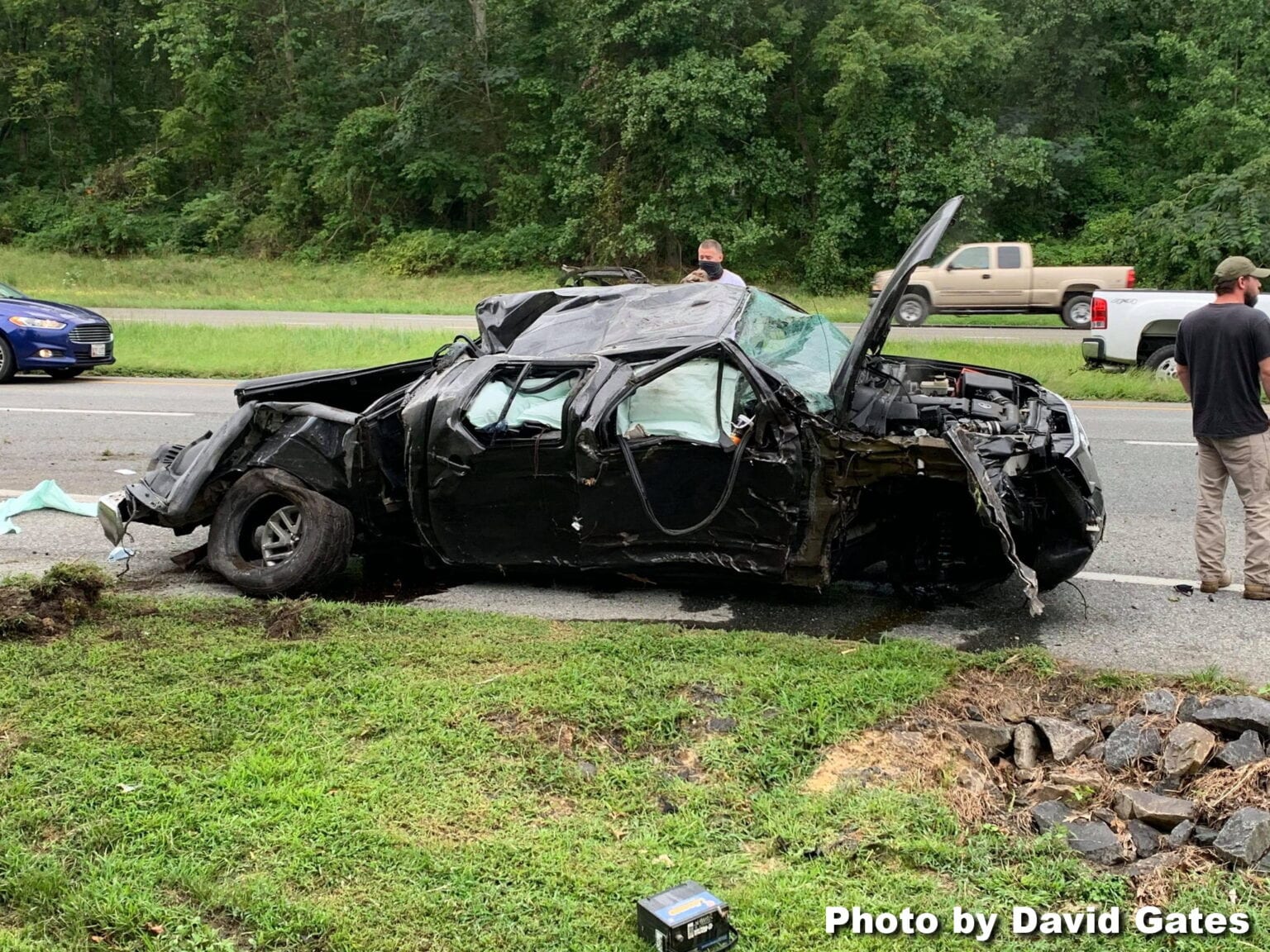 VIDEO: One Injured After Rollover Collision in Mechanicsville, Police ...