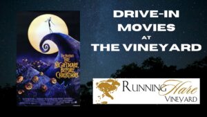 Running Hare Vineyard Hosting Drive-In Movie on Friday, October 23, 2020