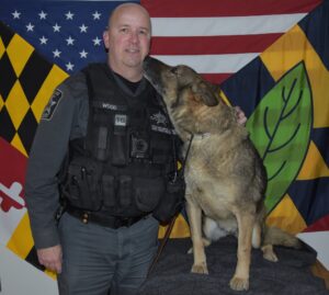 Calvert County Sheriff’s Office Regrets to Announce Passing of K-9 Vefi