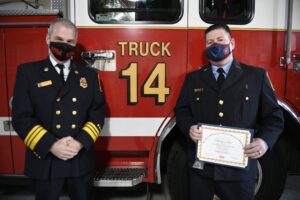 Local Southern Maryland Volunteer Firefighter Receives Valor Award After Saving Life in D.C. Apartment Fire
