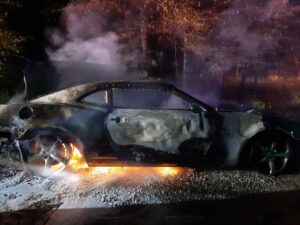 State Fire Marshal Investigating Vehicle Intentionally Set Ablaze in Waldorf