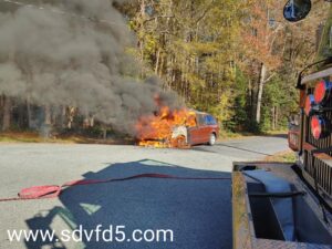Police Investigating Vehicle Fire in Avenue, No Injuries Reported