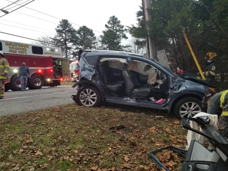 One Transported to Trauma Center After Motor Vehicle Collision in Hollywood