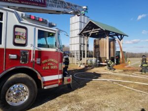 No Injuries Reported After Grain Dryer Fire in Leonardtown