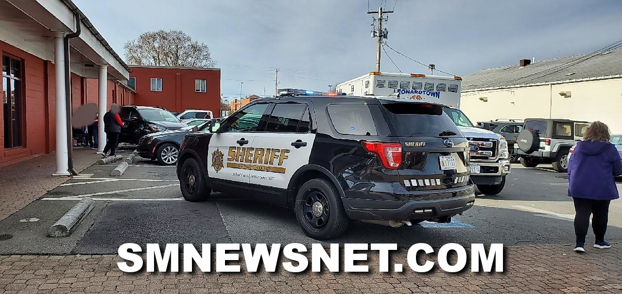 No Injuries Reported After Vehicle Strikes Leonardtown Post Office