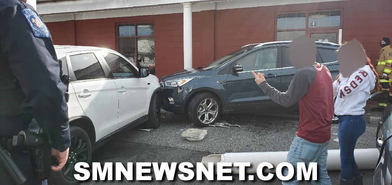 No Injuries Reported After Vehicle Strikes Leonardtown Post Office
