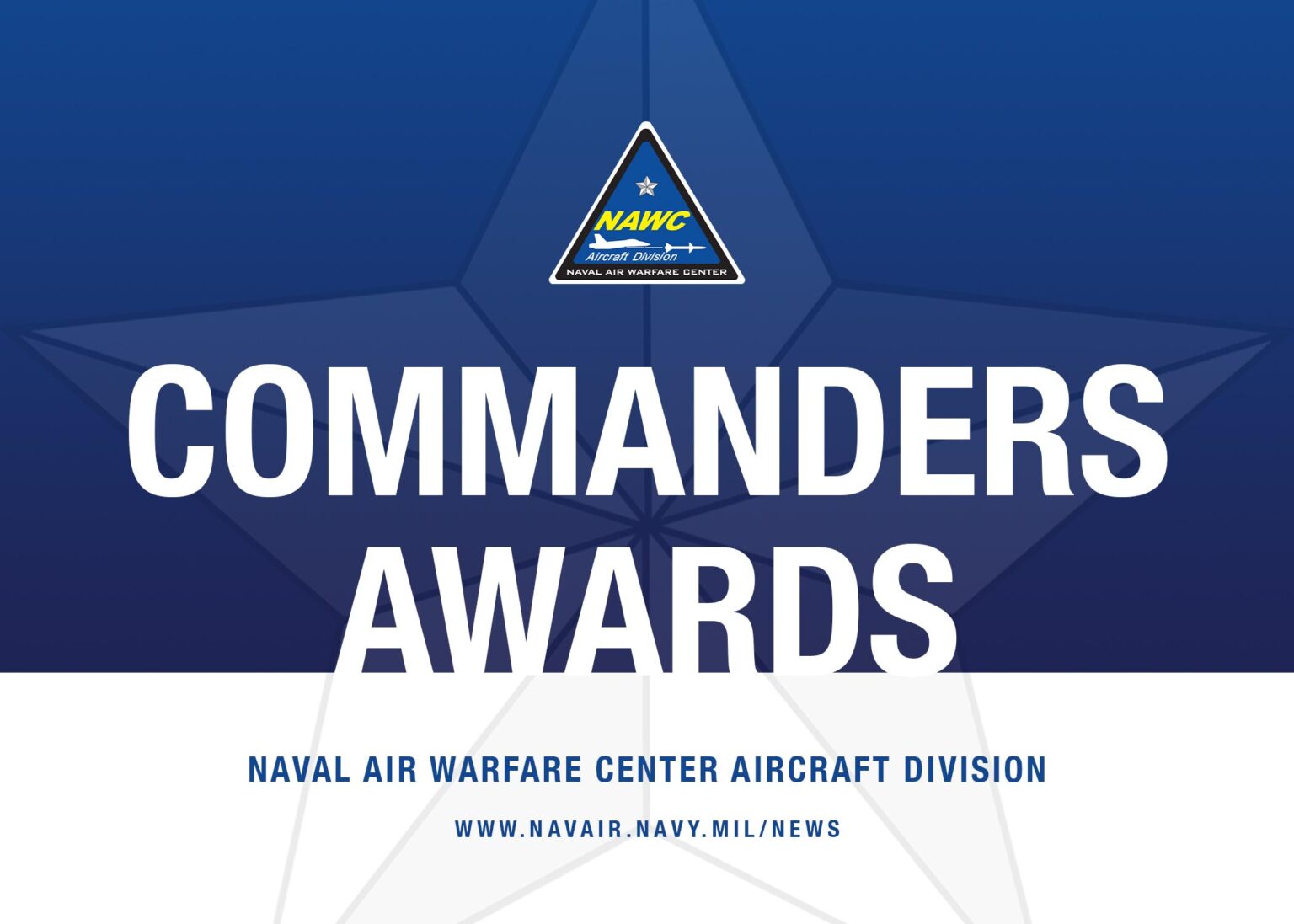 The Naval Air Warfare Center Aircraft Division 20th NAWCAD Commander’s ...