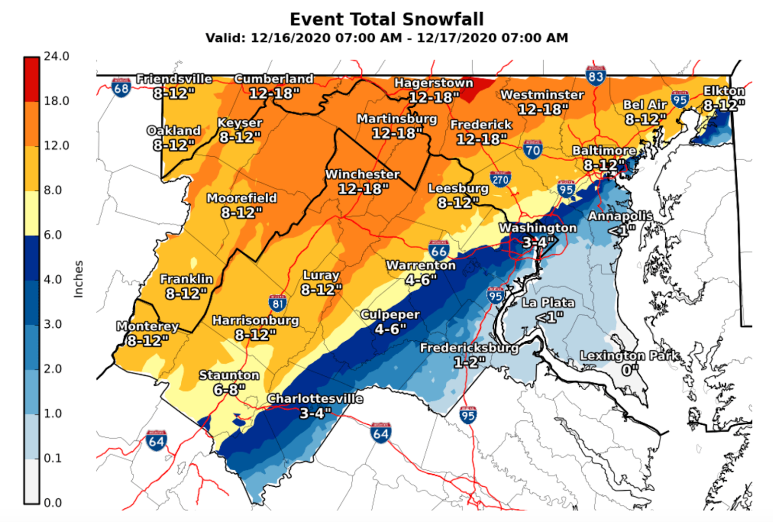 Maryland Announces Statewide Efforts to Prepare for Heavy Snowfall