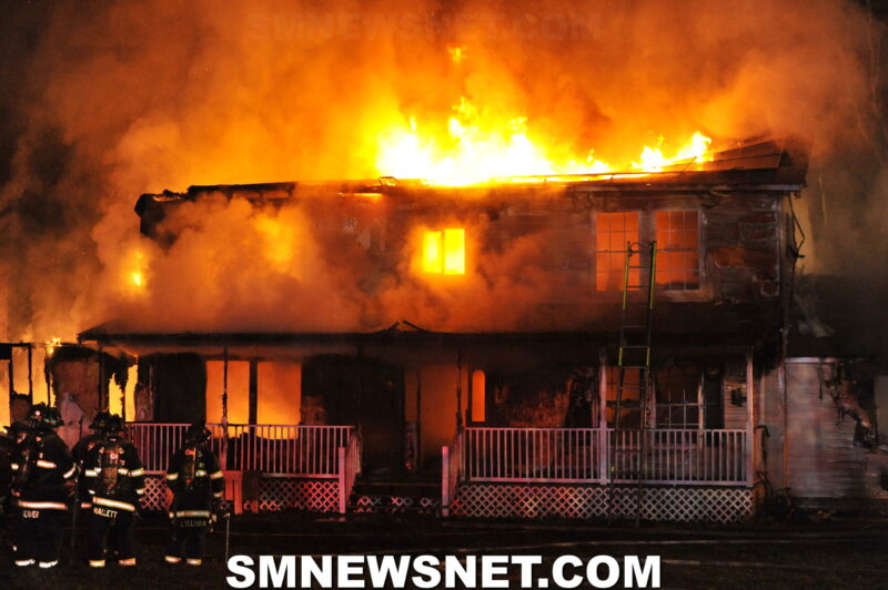 VIDEO: House Fire in Lexington Park Under Investigation, Seven Occupants Displaced, No Injuries Reported