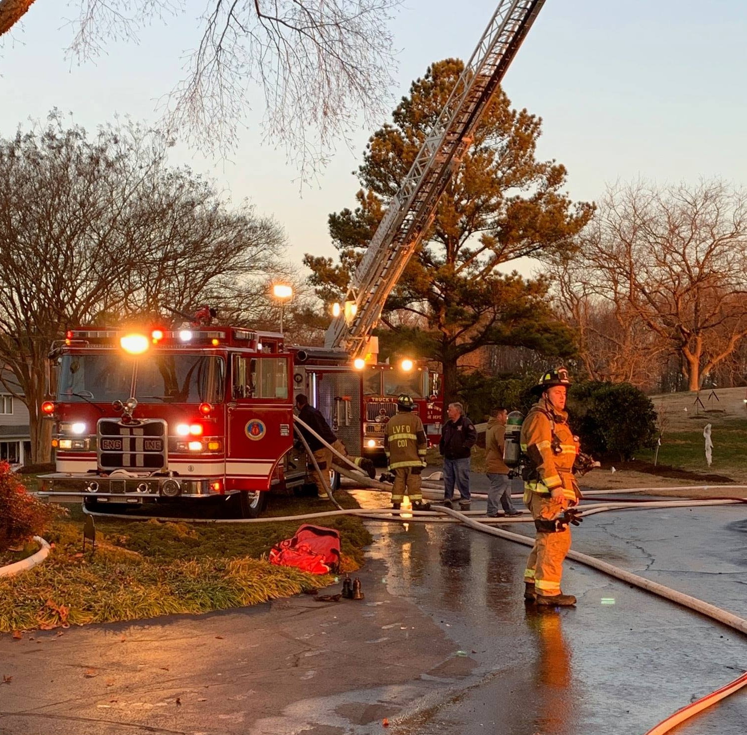 UPDATE Cause of Leonardtown House Fire Under Investigation, Occupants Escape without Injury