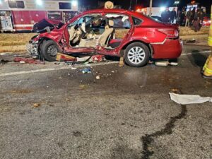 One Flown to Area Trauma Center After Four Vehicle Collision in Waldorf